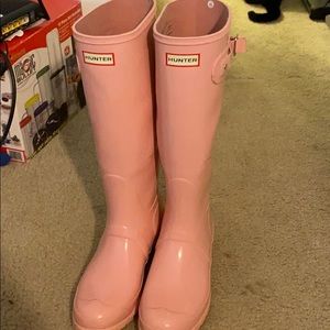 Hunter Boots (Pink)